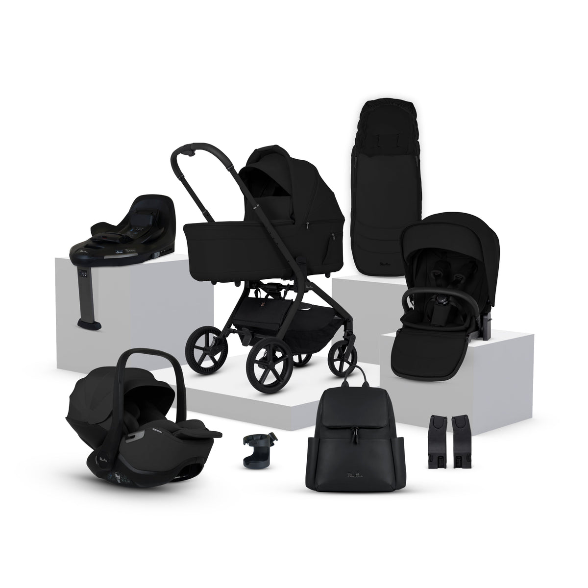 Breez Onyx ferðakerfi 360 bundle 12 hlutir – Silver Cross Iceland