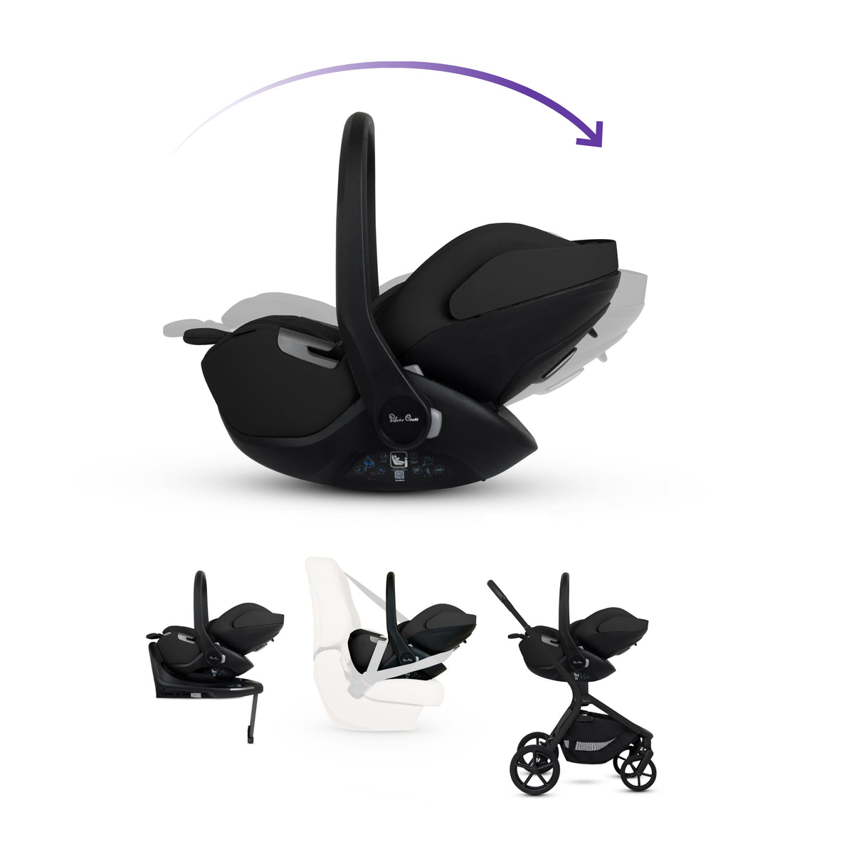 Breez Onyx ferðakerfi 360 bundle 12 hlutir – Silver Cross Iceland
