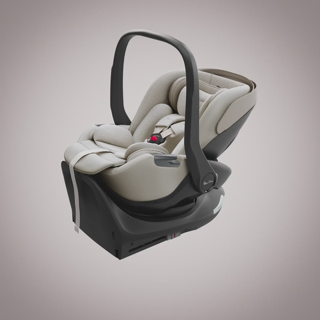 Glide Plus 360 ungbarnabílstóll – Náttúrulegur taupe – Silver Cross Iceland
